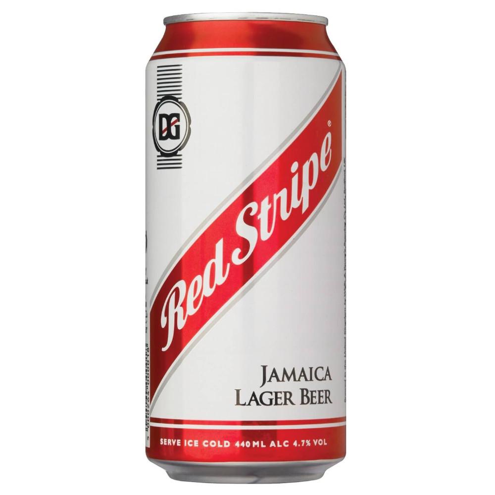RED STRIPE JAMAICAN LAGER 24 X 440ML CANS