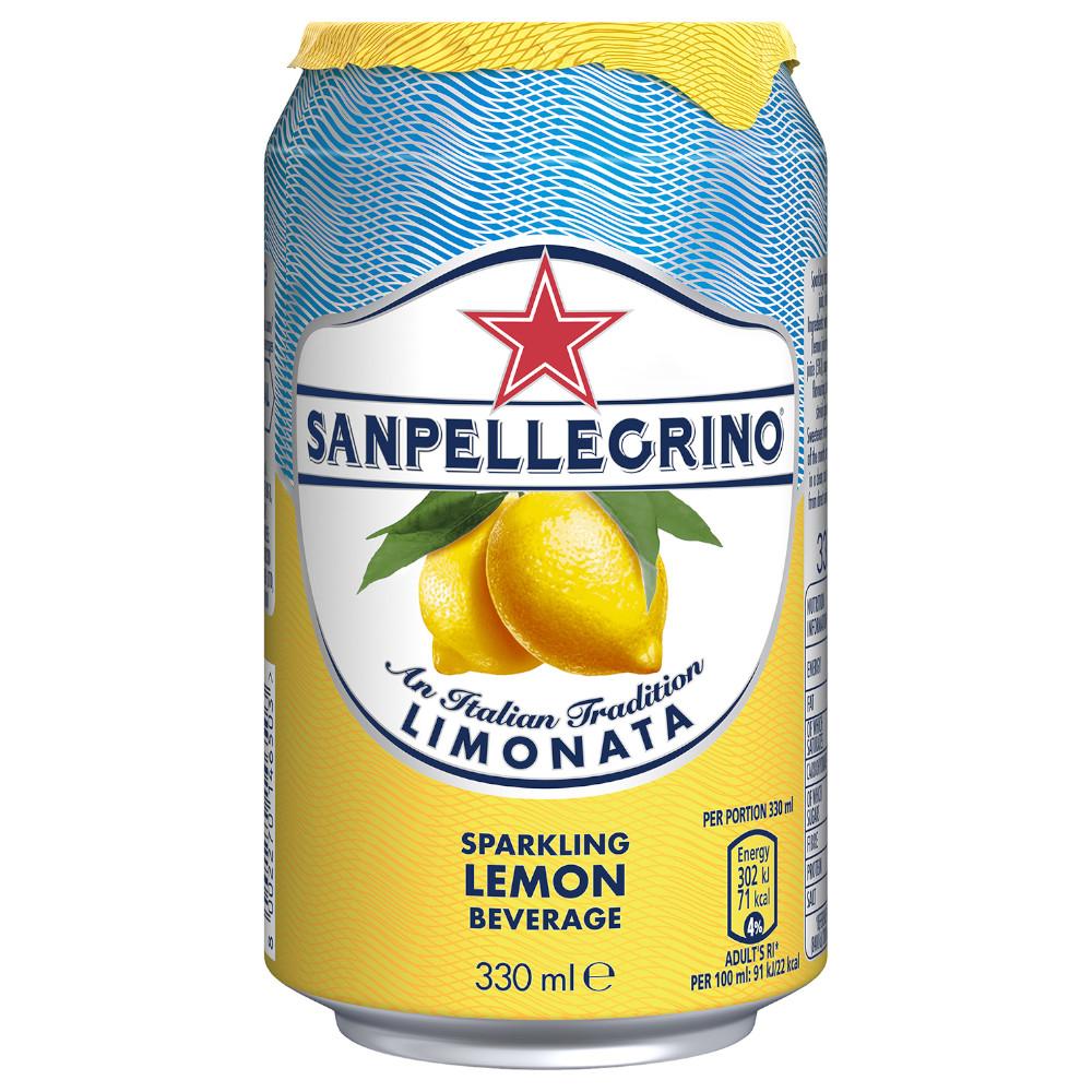 SAN PELLEGRINO LIMONATA 24 X 330ML CANS