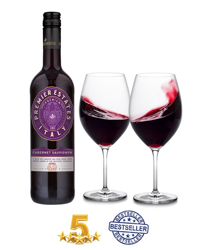 PREMIER ESTATES ITALIAN CABERNET SAUVIGNON 6 X 75CL